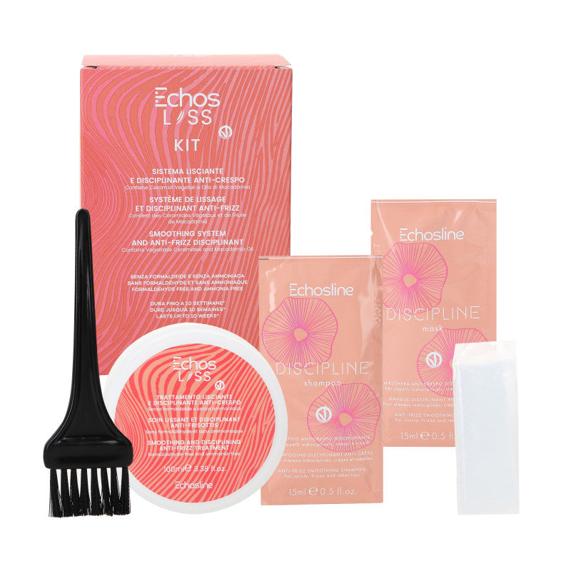 Echosline ECHOSLINE EASY LISS KIT Zestaw do trwałego prostowania włosów bez amoniaku — Składniki i ocena