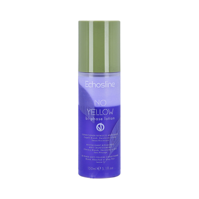 Echosline ECHOSLINE NO YELLOW BI-PHASE LOTION Dwufazowa odżywka w sprayu do włosów blond 150 ml