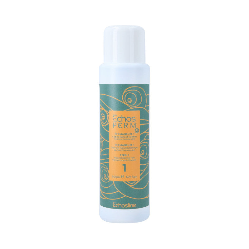 ECHOSLINE PERM Płyn do trwałej ondulacji P1 Włosy naturalne 500ml