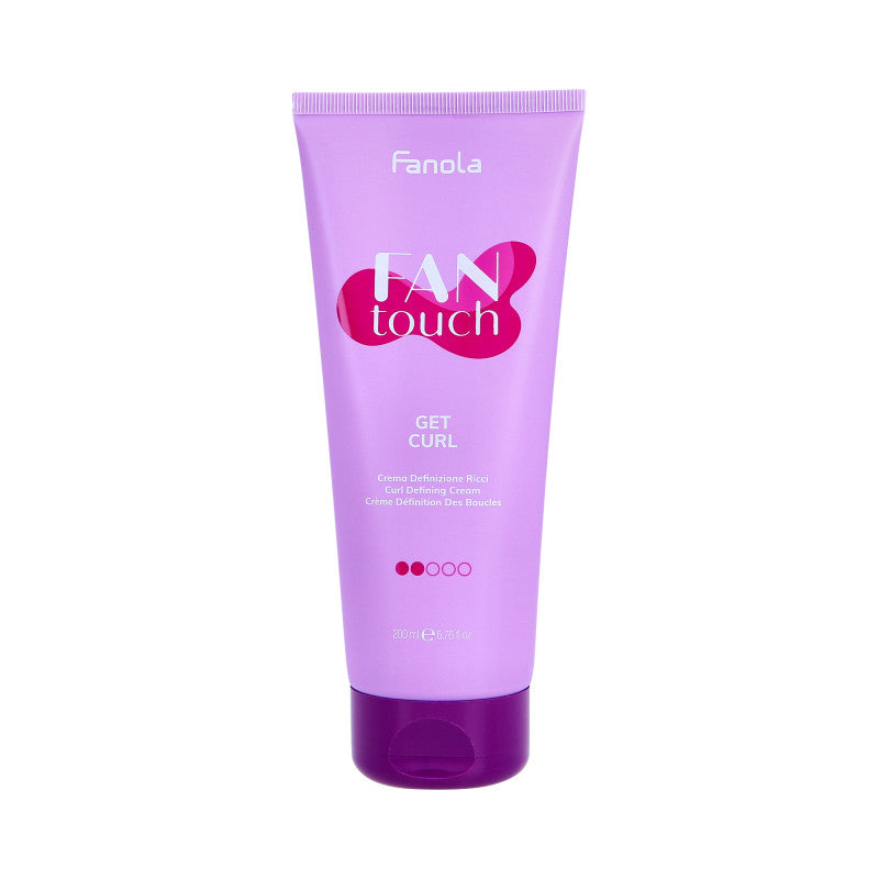 FANOLA FAN TOUCH CURL Krem do loków podkreślający skręt 200ml