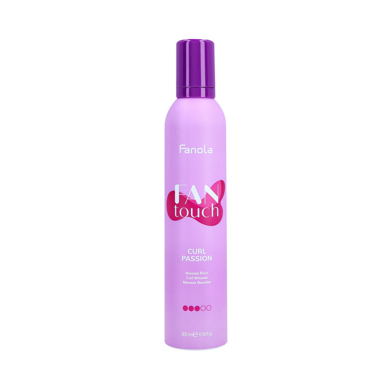 Fanola FANOLA FAN TOUCH CURL PASSION Pianka podkreślająca skręt objętość włosów 300 ml