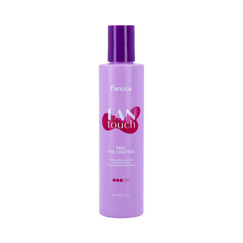 FANOLA FAN TOUCH FEEL THE CONTROL Fluid definiujący loki 200ml