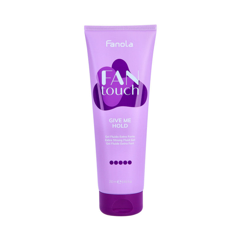 FANOLA FAN TOUCH GIVE ME HOLD Ultramocny żel do włosów 250ml