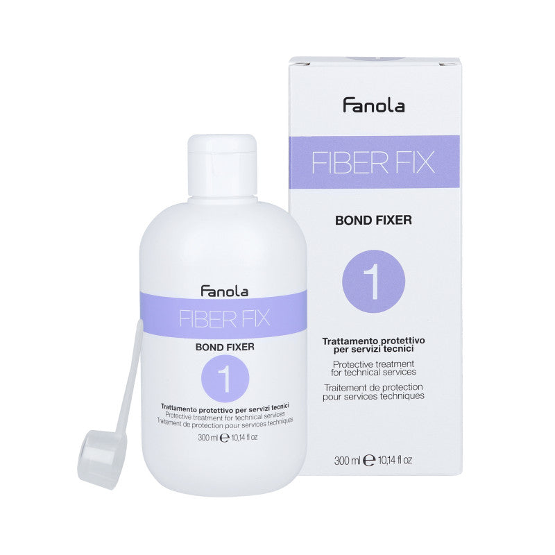 Fanola FANOLA FIBER FIX N1 Kuracja odbudowująca do włosów farbowanych 300 ml — Inhaltsstoffe i ocena