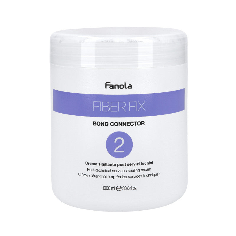 Fanola FANOLA FIBER FIX N.2 Bond Connector Post-Technical Krem uszczelniający włosy 1000 ml