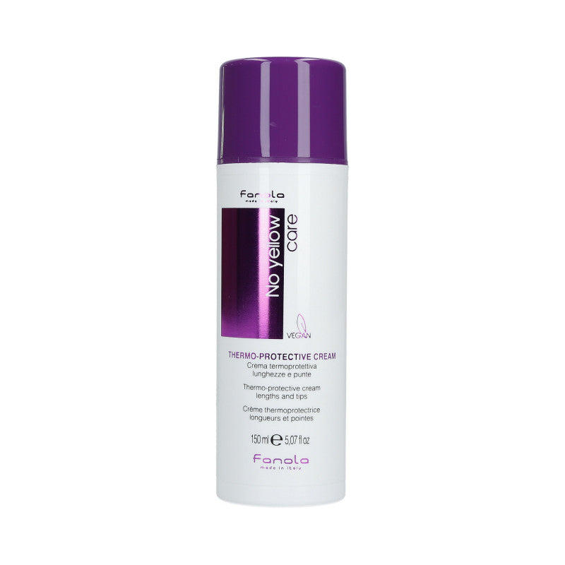 FANOLA NO YELLOW Krem termoochronny do włosów 150ml
