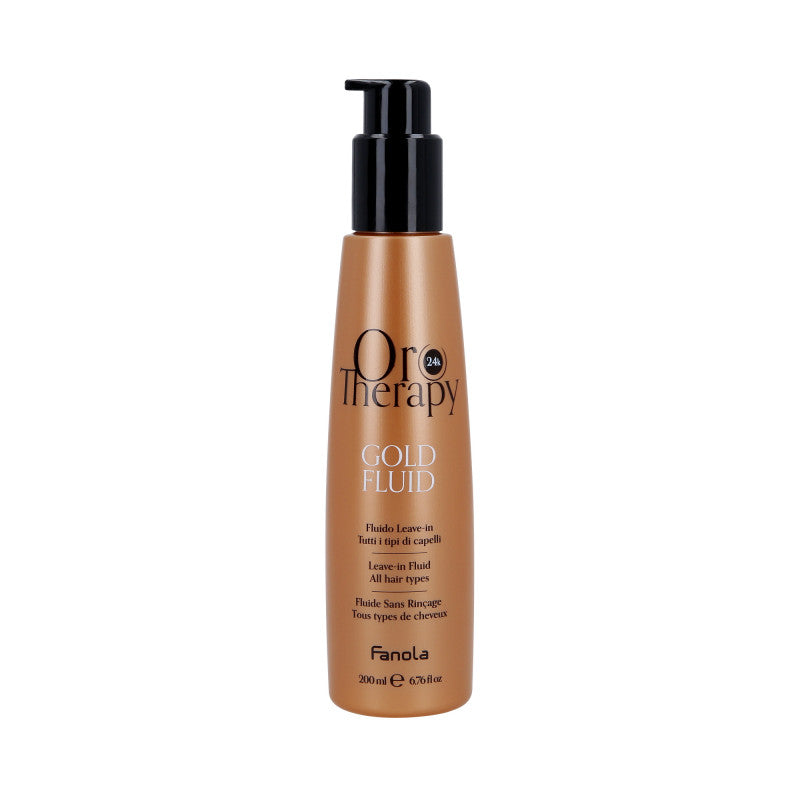 Fanola FANOLA ORO THERAPY GOLD Złota odżywka do włosów bez spłukiwania 200 ml — Składniki i ocena