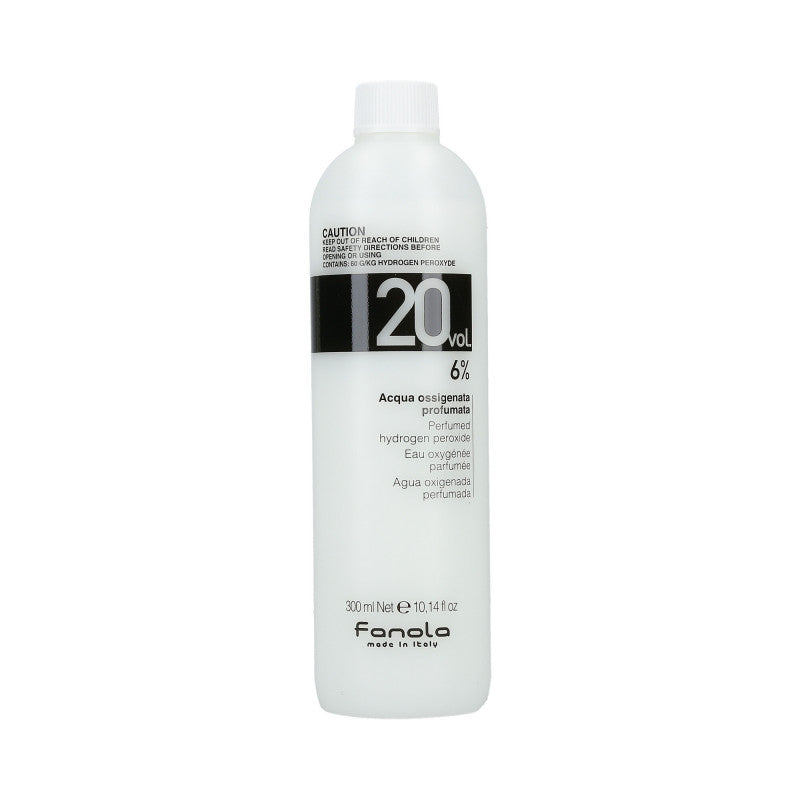 Fanola FANOLA Utleniacz für das Haar 6% (20 vol.) 300 ml — Inhaltsstoffe i ocena