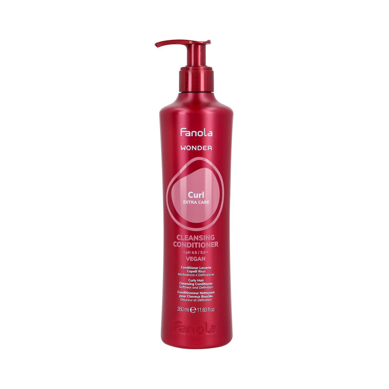 Fanola FANOLA WONDER CURL EXTRA CARE VEGAN Odżywka myjąca do włosów kręconych 350 ml
