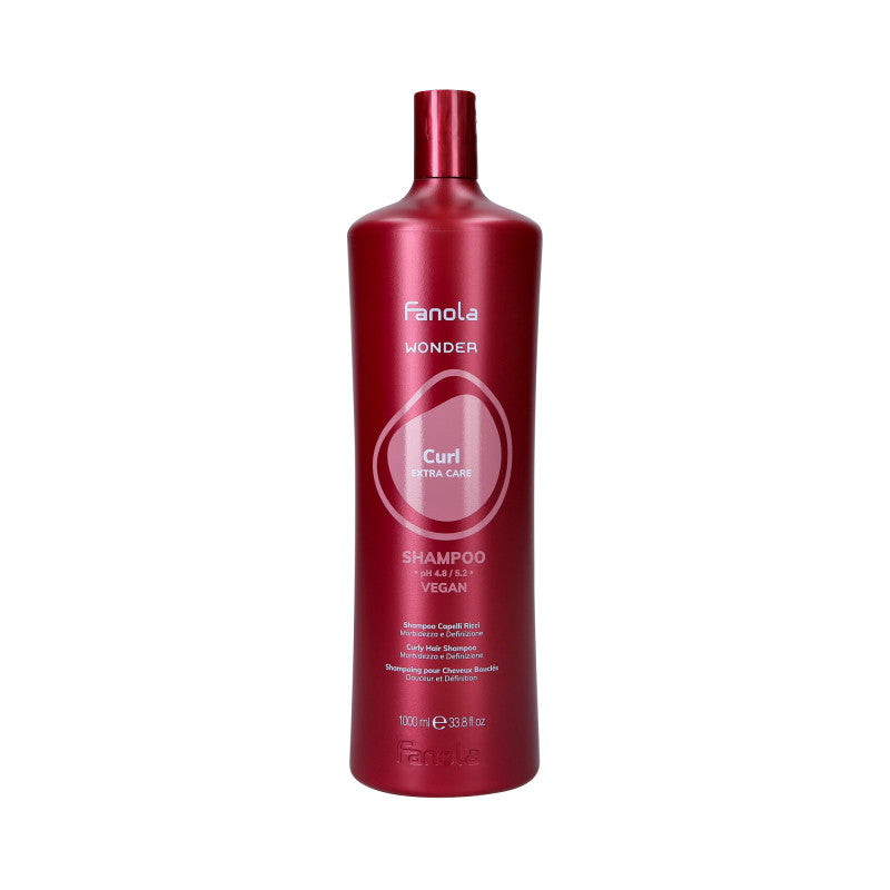 FANOLA WONDER CURL EXTRA CARE VEGAN Szampon do włosów kręconych i falowanych 1000ml