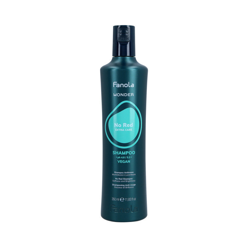 FANOLA WONDER NO RED EXTRA CARE Szampon neutralizujący do włosów brązowych 350ml