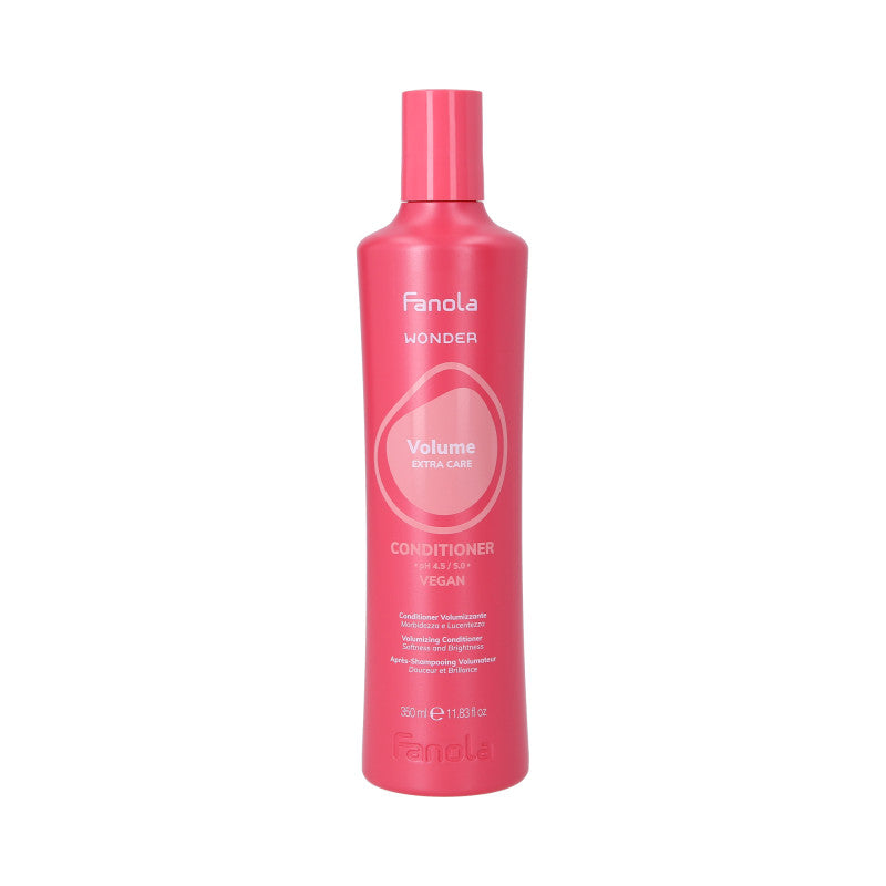 FANOLA WONDER VOLUME EXTRA CARE Wegańska odżywka nadająca objętość i gęstość 350ml