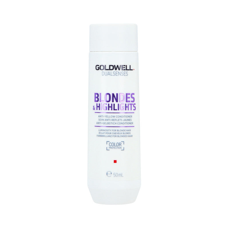 Goldwell GOLDWELL DUALSENSES BLONDES & HIGHLIGHTS Odżywka do włosów blond neutralizująca niechciane tony 50 ml — Składniki i ocena