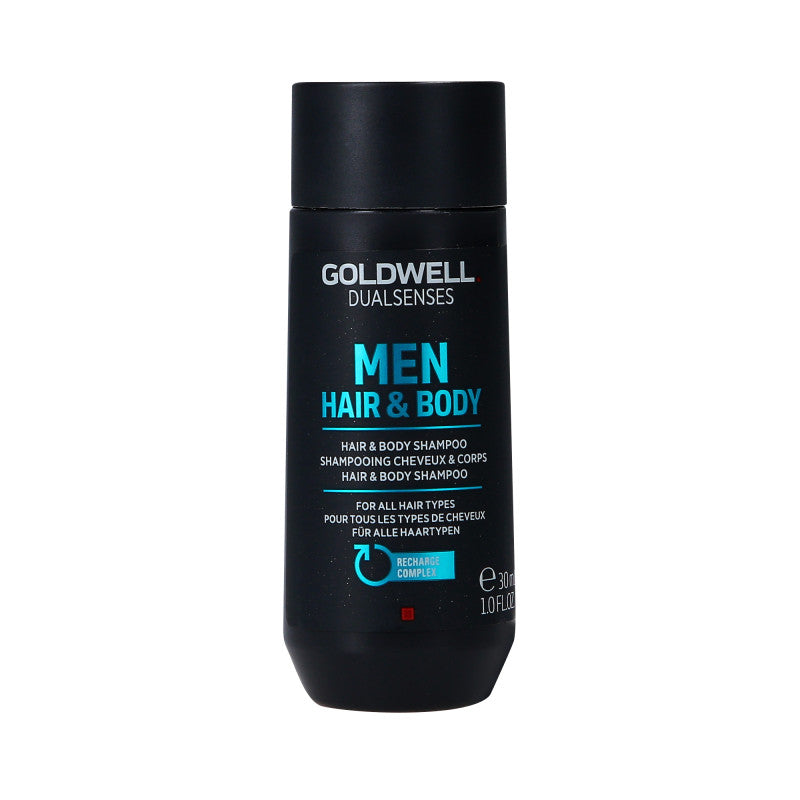Goldwell GOLDWELL DUALSENSES HAIR&BODY MEN Szampon do włosów i ciała 30 ml — Składniki i ocena