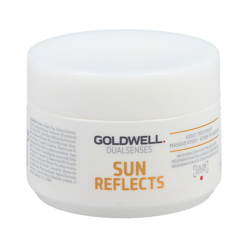 Goldwell GOLDWELL DUALSENSES SUN REFLECTS 60-sekundowa maska do włosów 200 ml — Składniki i ocena