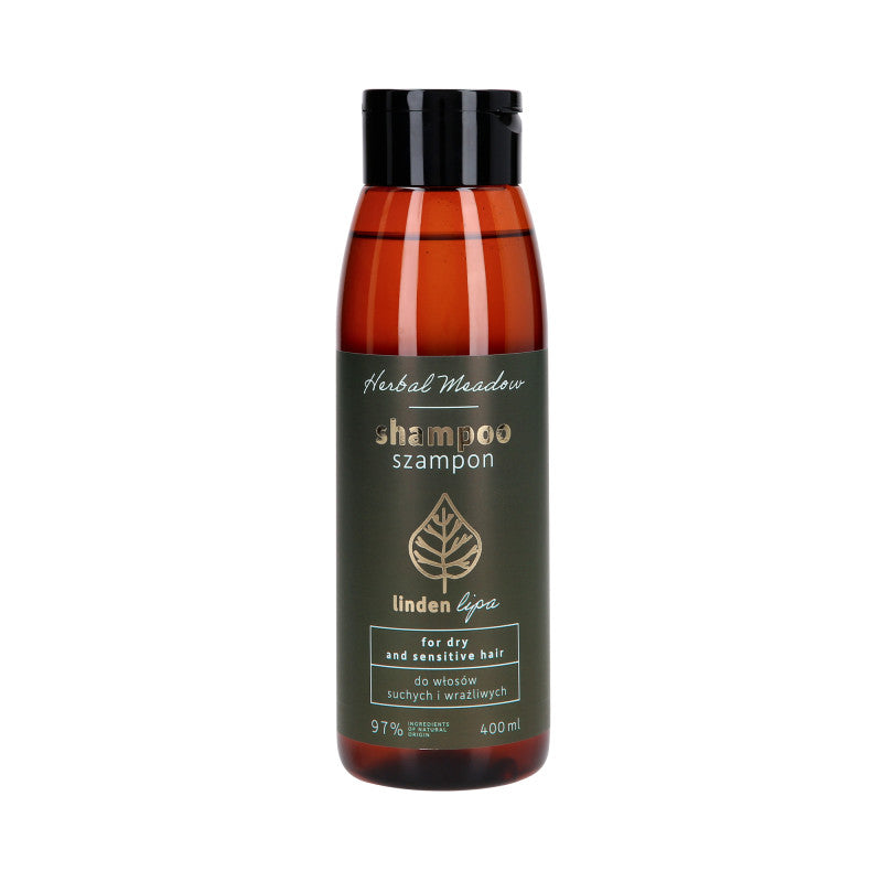 HERBAL MEADOW Szampon do włosów suchych z ekstraktem z lipy 400ml