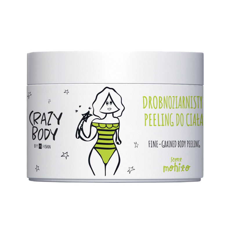 HISKIN CRAZY BODY Peeling drobnoziarnisty do ciała Mohito  300 ml