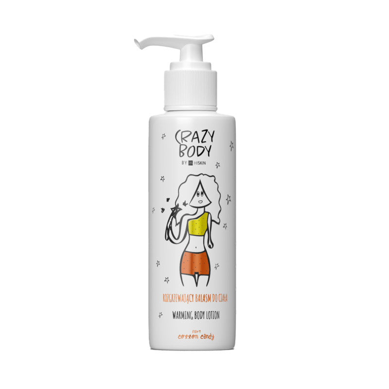 Hiskin HISKIN CRAZY BODY Rozgrzewający balsam do ciala Cotton Candy 300 ml