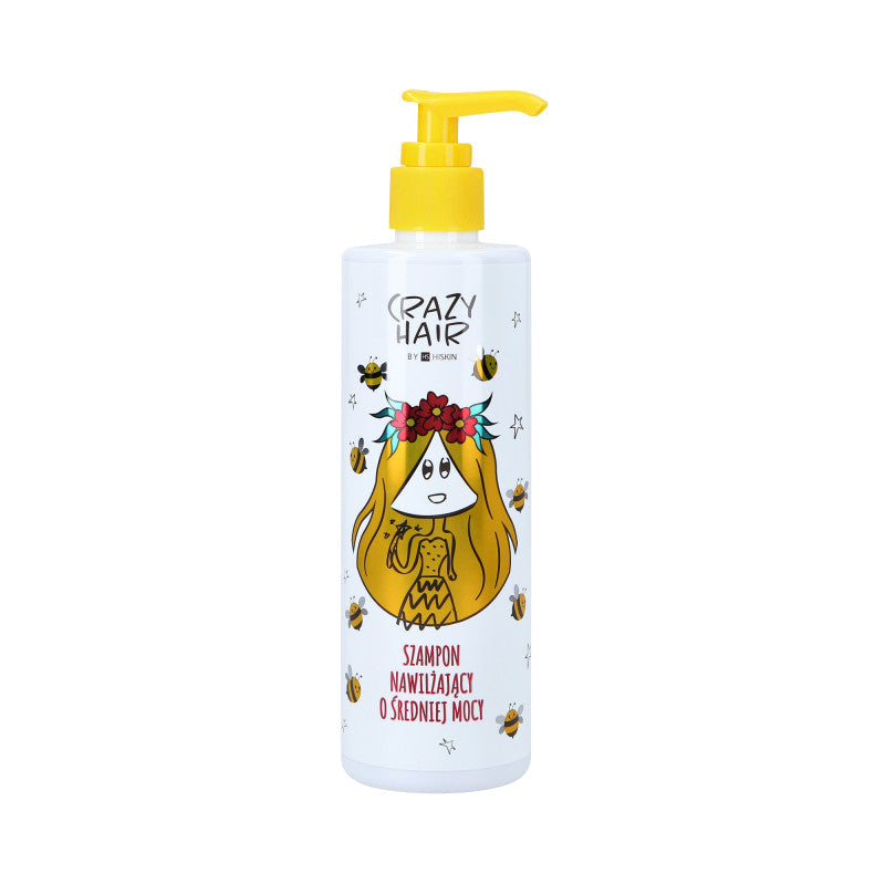 Hiskin HISKIN CRAZY HAIR Miodowy szampon do włosów o średniej mocy 300 ml — Składniki i ocena