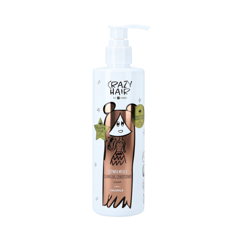Hiskin HISKIN CRAZY HAIR Odżywka myjąca o zapachu kokosa 300 ml