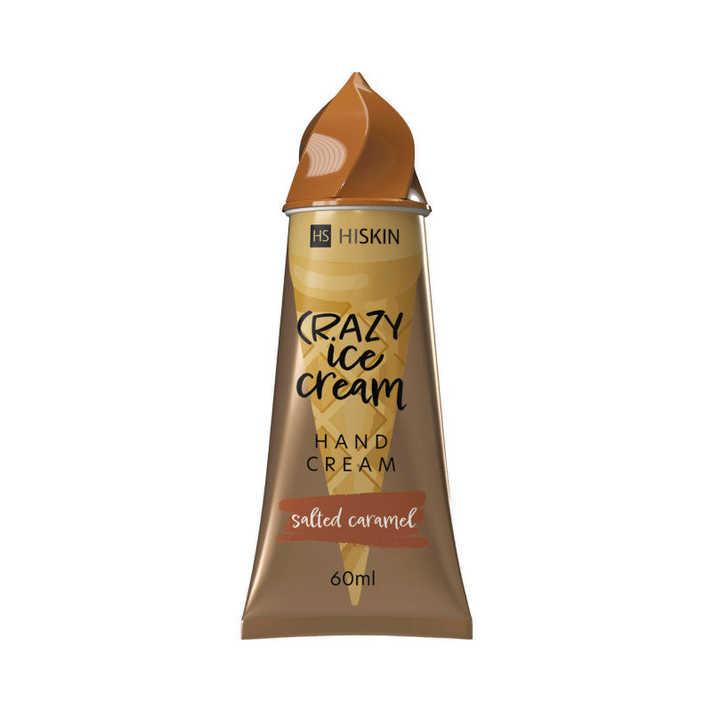 Hiskin HISKIN CRAZY ICE CREAM Krem do rąk o zapachu słonego karmelu 60 ml — Składniki i ocena