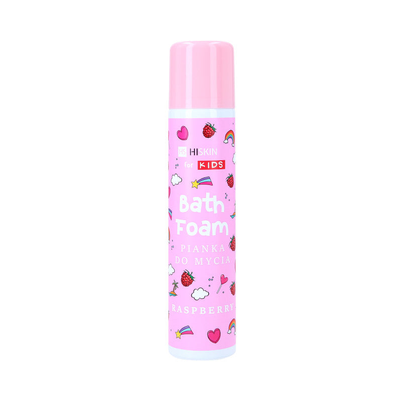 HISKIN FOR KIDS RASPBERRY Różowa pianka do mycia skóry dzieci 250ml