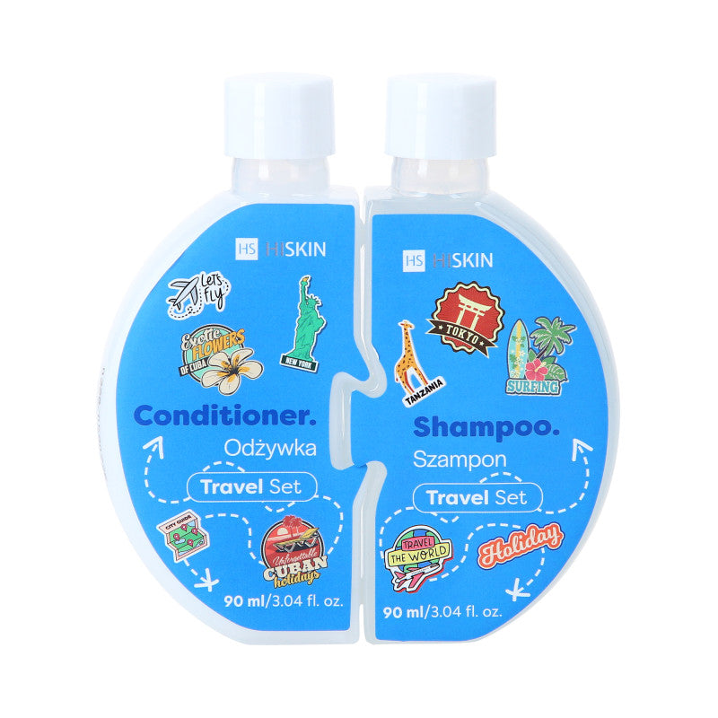 Hiskin HISKIN PUZZLE HAIR Shampoo + Haarspülung 2 x 90 ml