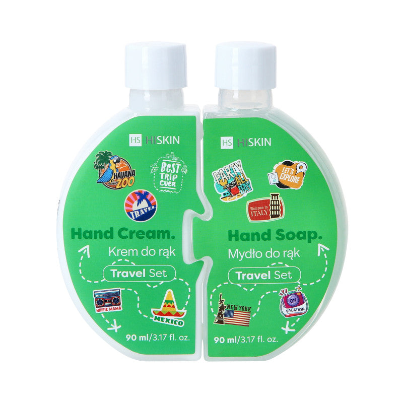 Hiskin HISKIN PUZZLE HAND Puzzle krem do rąk + mydło do rąk 2 x 90 ml — Składniki i ocena
