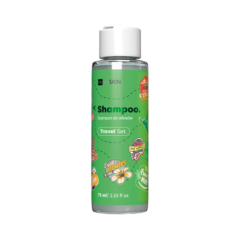 Hiskin HISKIN TRAVEL SET Szampon do włosów o zapachu egzotycznych kwiatów 75 ml — Składniki i ocena