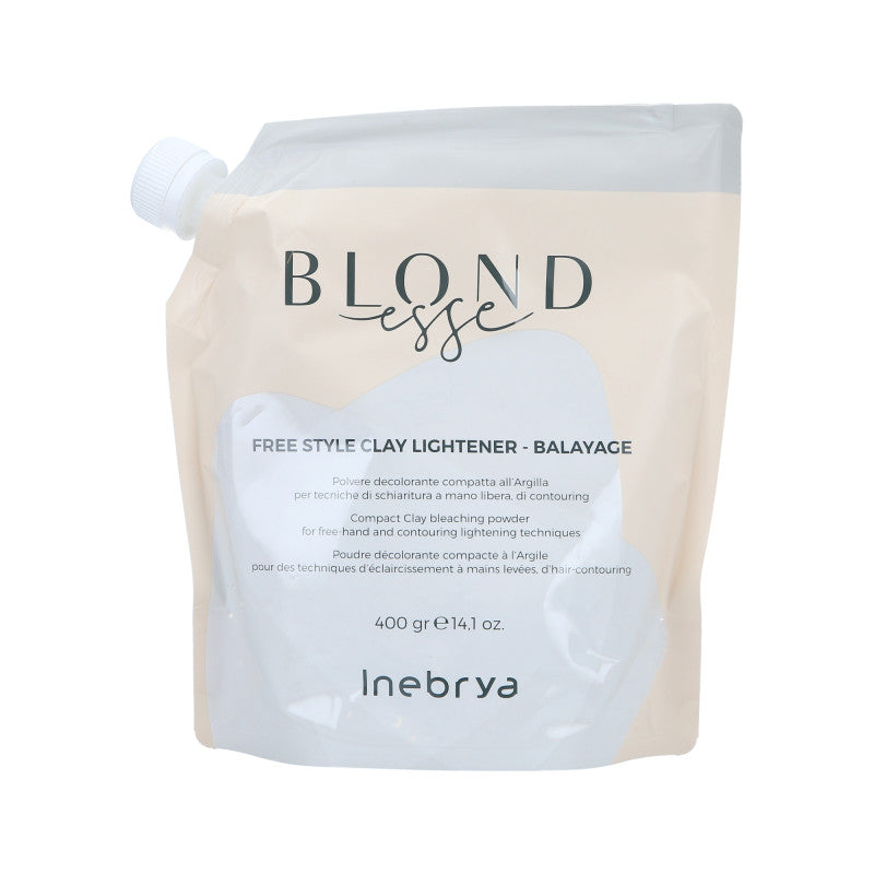 INEBRYA BLONDESSE FREE STYLE 5 TONES Glinka rozjaśniająca włosy do 5 tonów 400g