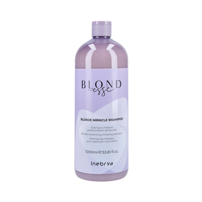 INEBRYA BLONDESSE MIRACLE Odżywczy szampon do włosów blond 1000ml