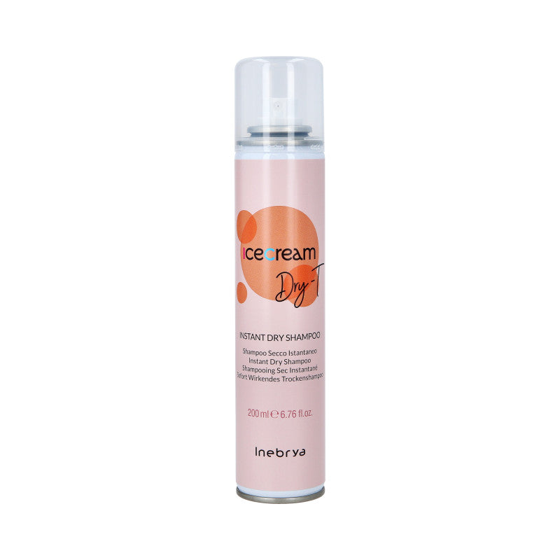 INEBRYA ICE CREAM DRY-T INSTANT Suchy szampon do każdego rodzaju włosów 200ml