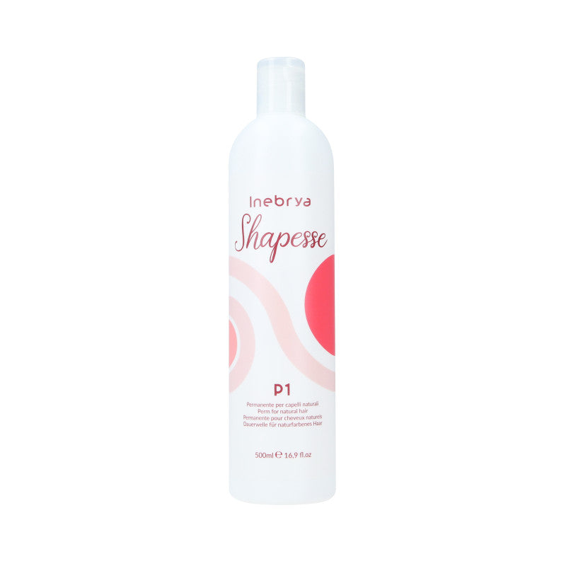 Inebrya INEBRYA SHAPESSE P1 Płyn do trwałej ondulacji dla włosów naturalnych 500 ml