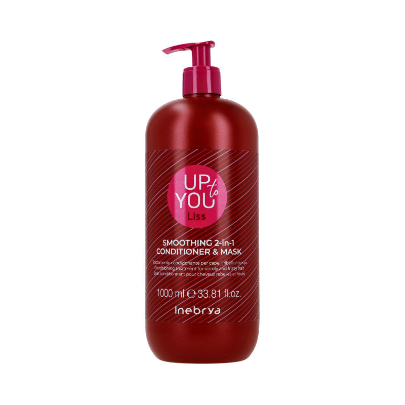 Inebrya INEBRYA UP TO YOU LISS Wygładzająca maska i odżywka w jednym 1000 ml — Składniki i ocena