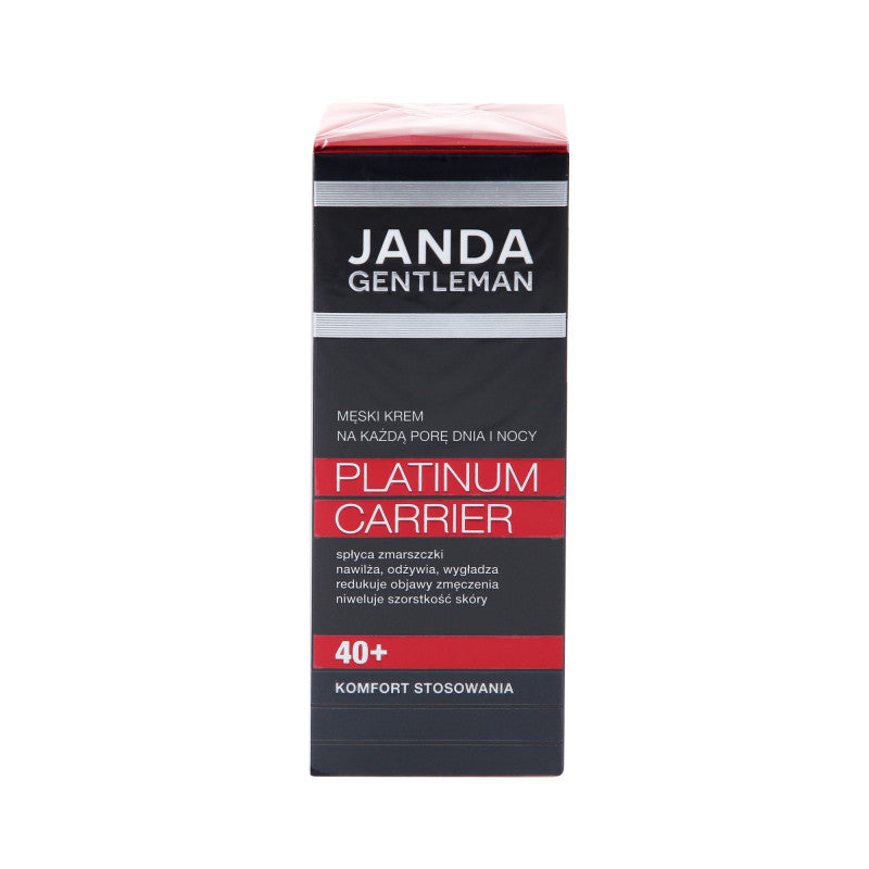 Janda JANDA GENTLEMAN PLATINUM CARRIER 40+ Męski krem na każdą porę dnia i nocy 50 ml