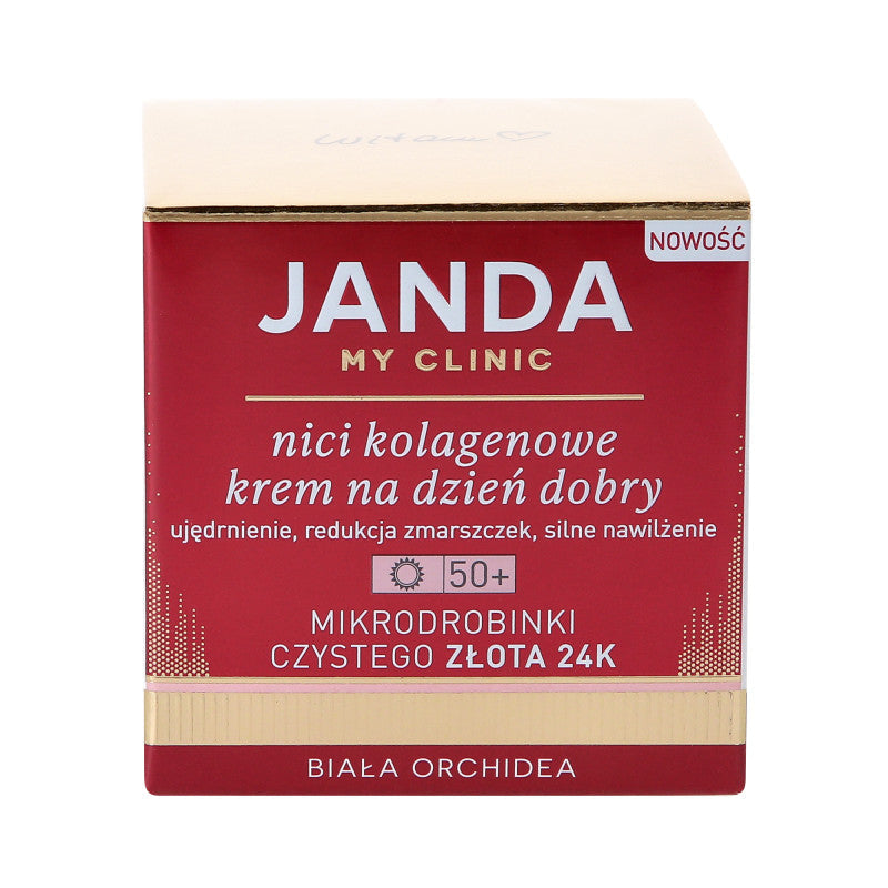 JANDA MY CLINIC 50+ Collagen threads, anti-wrinkle good morning cream 50ml
