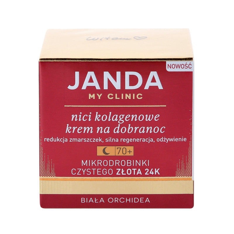 JANDA MY CLINIC 70+ Collagen Threads Anti- Wrinkle Night Cream 50ml