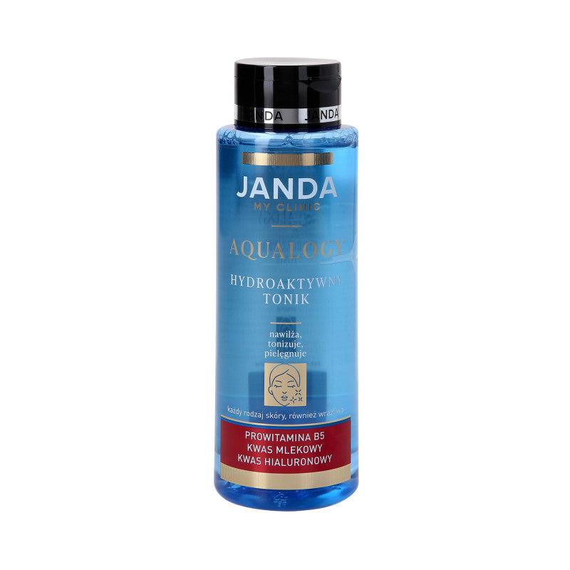Janda JANDA MY CLINIC AQUALOGY Hydroaktywny tonik to twarzy 400 ml — Inhaltsstoffe i ocena