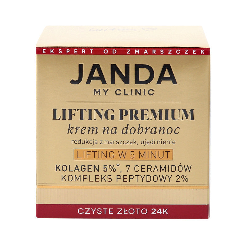 Janda JANDA MY CLINIC LIFTING PREMIUM Liftingujący krem na dobranoc 50 ml