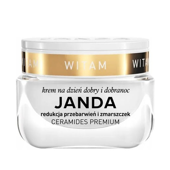 JANDA CERAMIDES PREMIUM Krem suplementacyjny o zwiększonej skuteczności, redukcja przebarwień i zmarszczek 50 ml