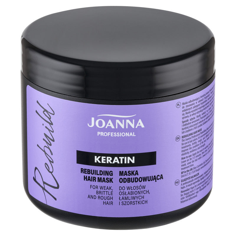 JOANNA PROFESSIONAL KERATIN Maska odbudowująca z keratyną 500ml