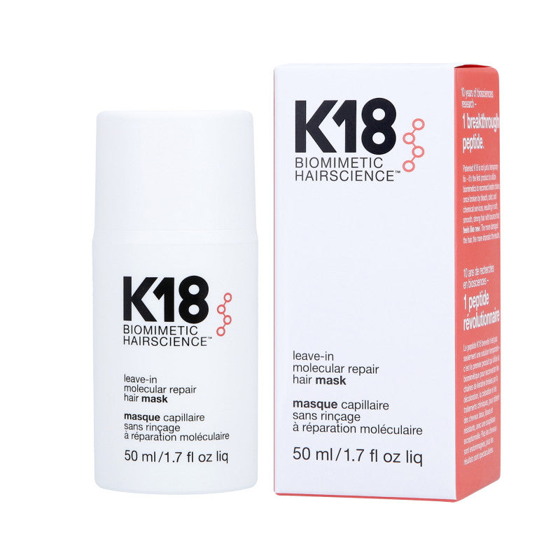 K18 Odbudowująca maska molekularna do włosów bez spłukiwania 50ml