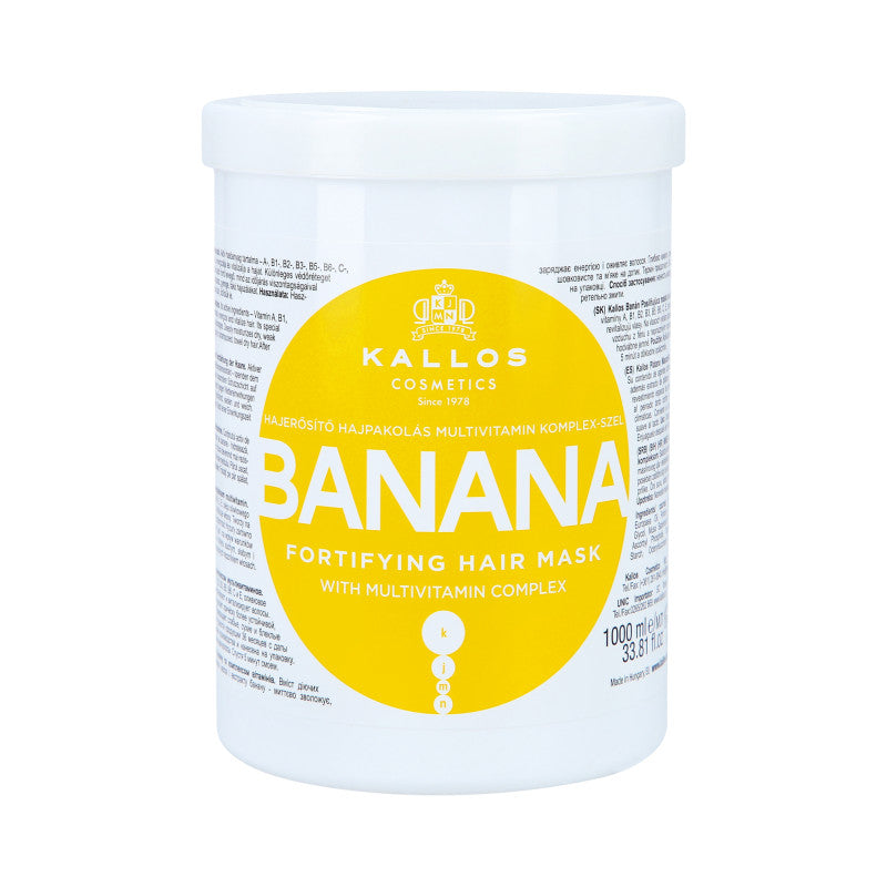 KALLOS KJMN Banana maska 1000ml