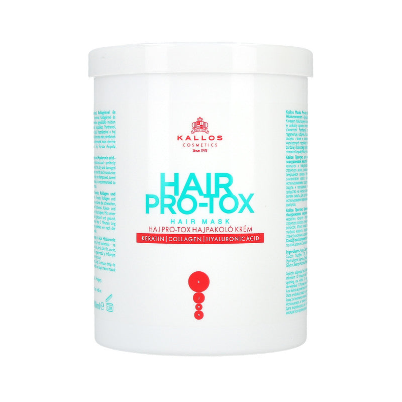 KALLOS KJMN HAIR PRO-TOX Maska 1000ml