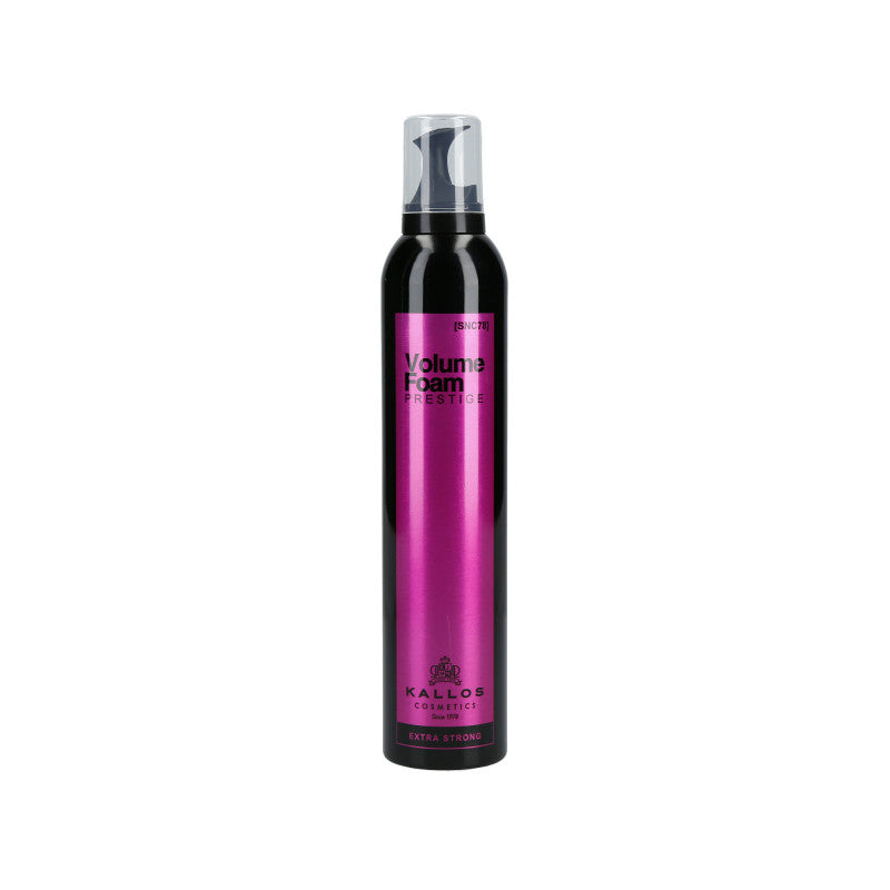 Kallos KALLOS PRESTIGE Bardzo mocna pianka do stylizacji włosów 300 ml — Składniki i ocena