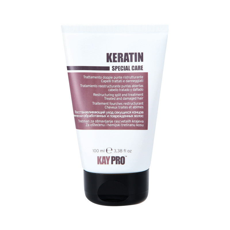 KAYPRO KERATIN Intensywnie regenerujący krem zapobiegający wykruszaniu się końcówek włosów 100 ml