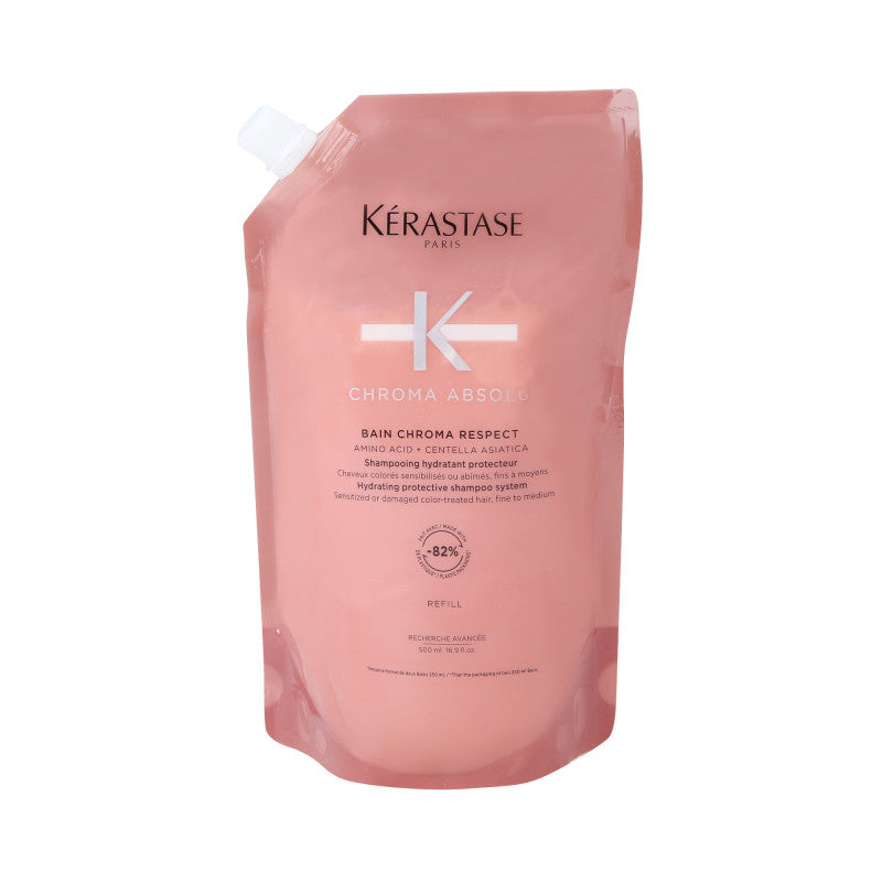 KÉRASTASE CHROMA ABSOLU BAIN CHROMA RECPECT REFILL Kąpiel do każdego rodzaju włosów farbowanych 500ml