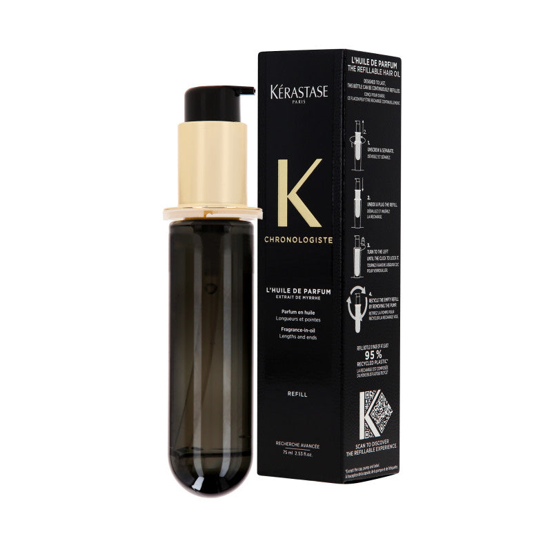 Kérastase KÉRASTASE CHRONOLOGISTE REFILL parfümiert Öl verschönernd für das Haar 75 ml — Inhaltsstoffe und Bewertung