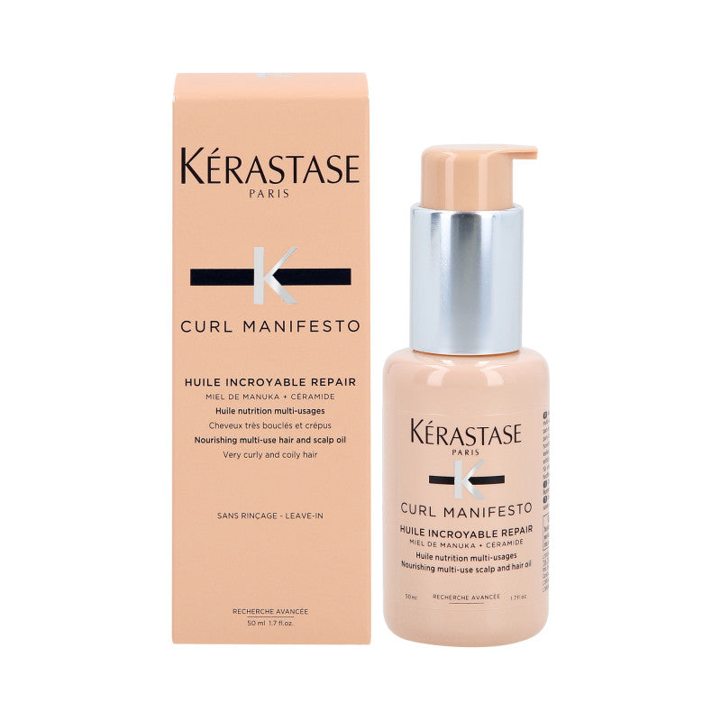 KÉRASTASE CURL MANIFESTO HUILE SUBLIME REPAIR Wielozadaniowy olejek do włosów kręconych i skóry głowy 50ml