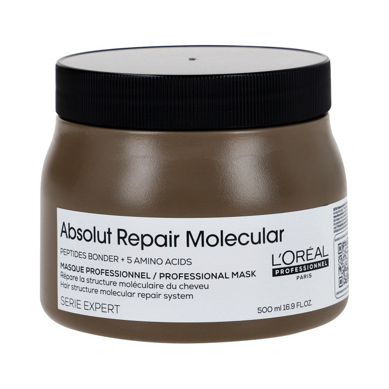 L'OREAL PROFESSIONNEL ABSOLUT REPAIR MOLECULAR Intensywnie regenerująca maska do włosów 500ml